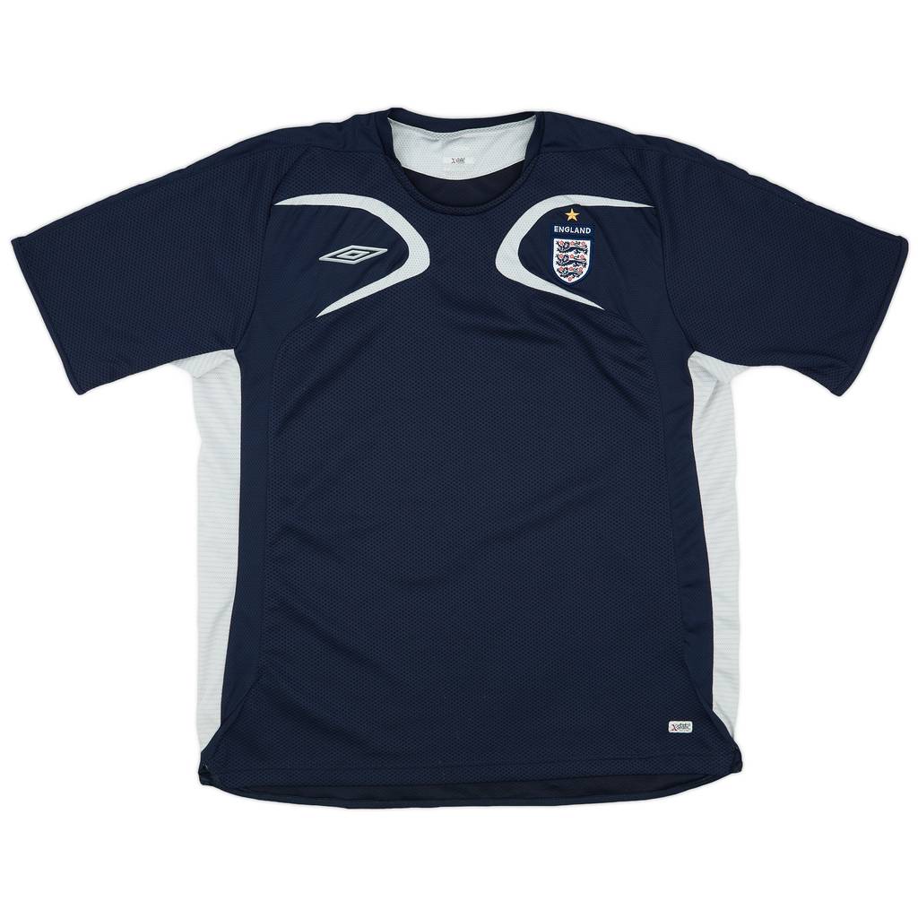 2006-07 England Umbro Training Shirt - 8/10 - (XXL)