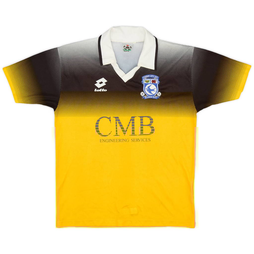1996-97 Cardiff City Away Shirt - 9/10 - (Y)