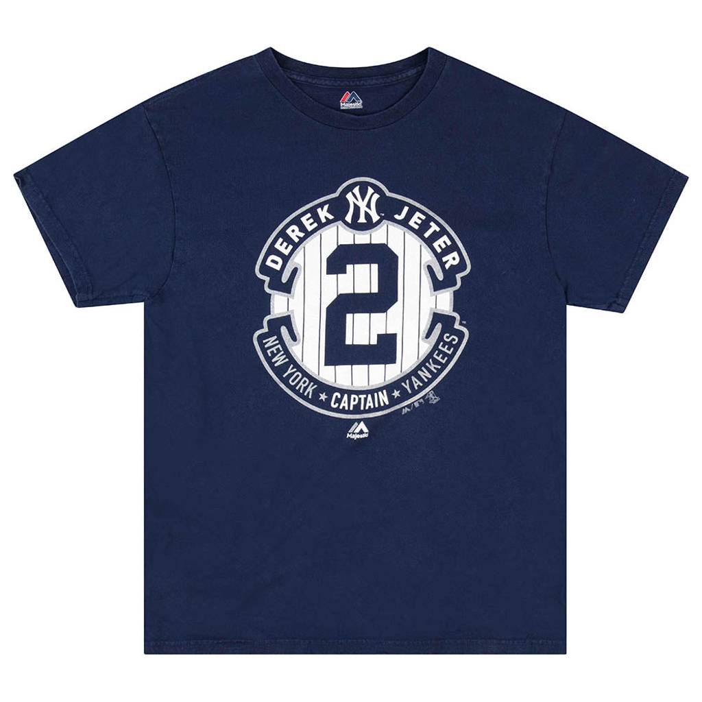 2010s New York Yankees Jeter Majestic Tee M