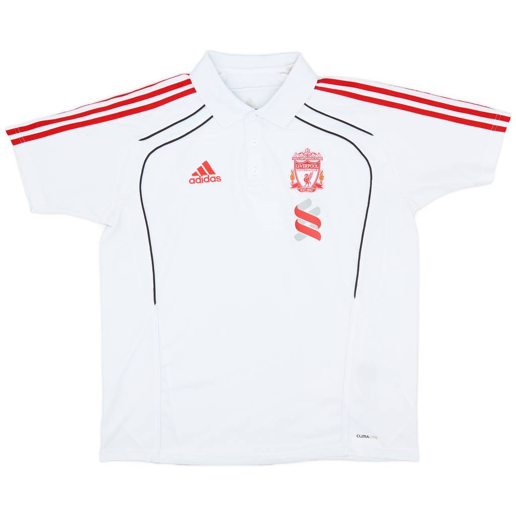 2010-11 Liverpool adidas Polo Shirt - 6/10 - (L)