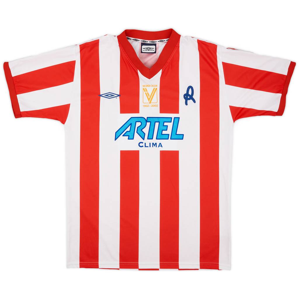 2001-02 Vicenza Home Shirt - 8/10 - (XL)