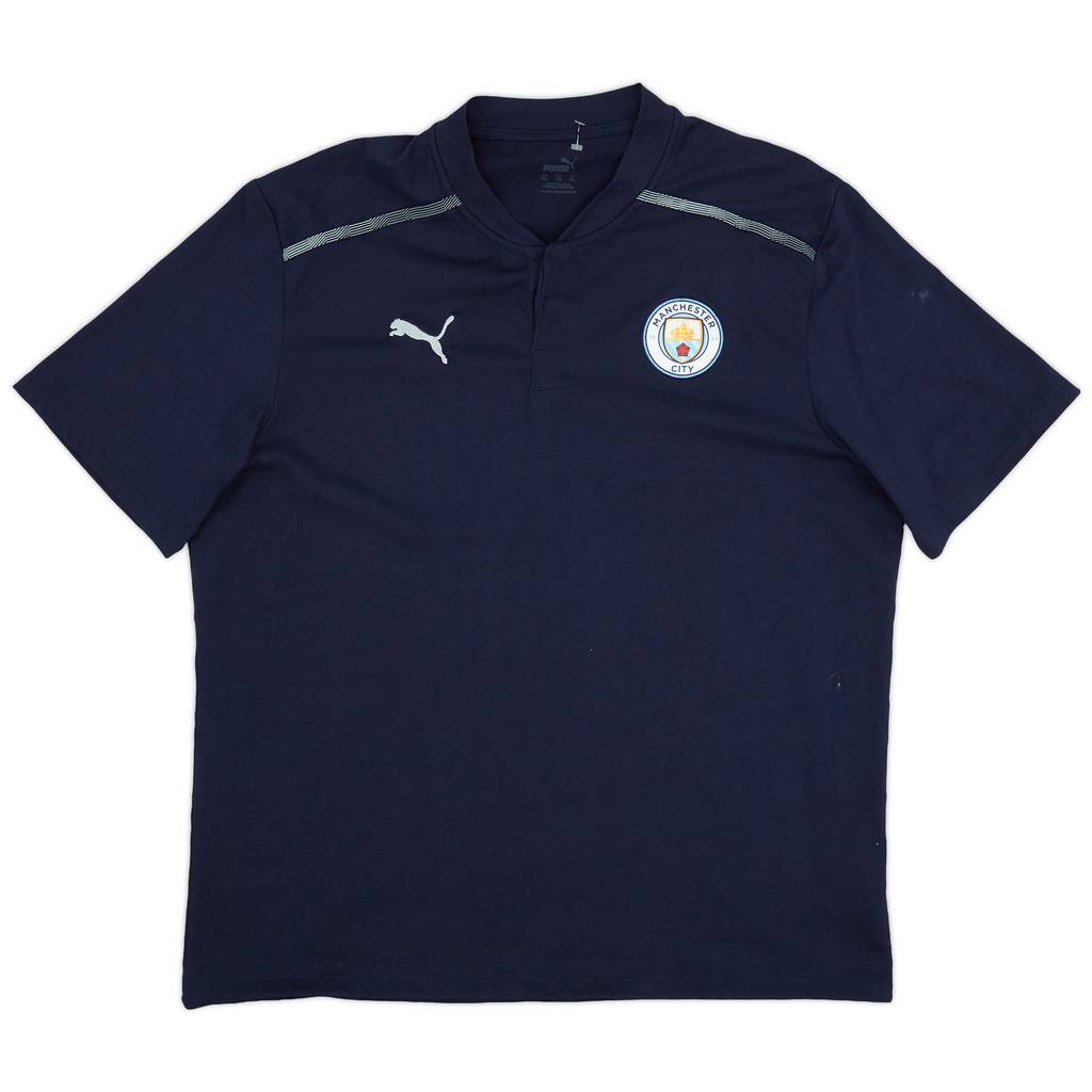 2021-22 Manchester City Puma Polo Shirt - 9/10 - (XXL)
