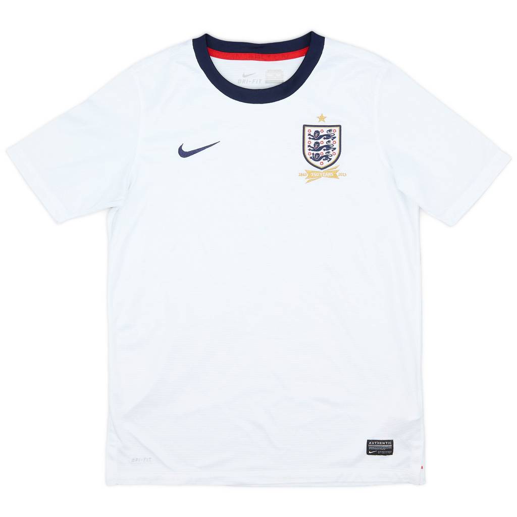 2013 England 150th Anniversary Home Shirt - 9/10 - (XL.Boys)