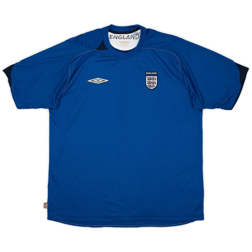 2006-07 England Umbro Training Shirt - 9/10 - (XL)