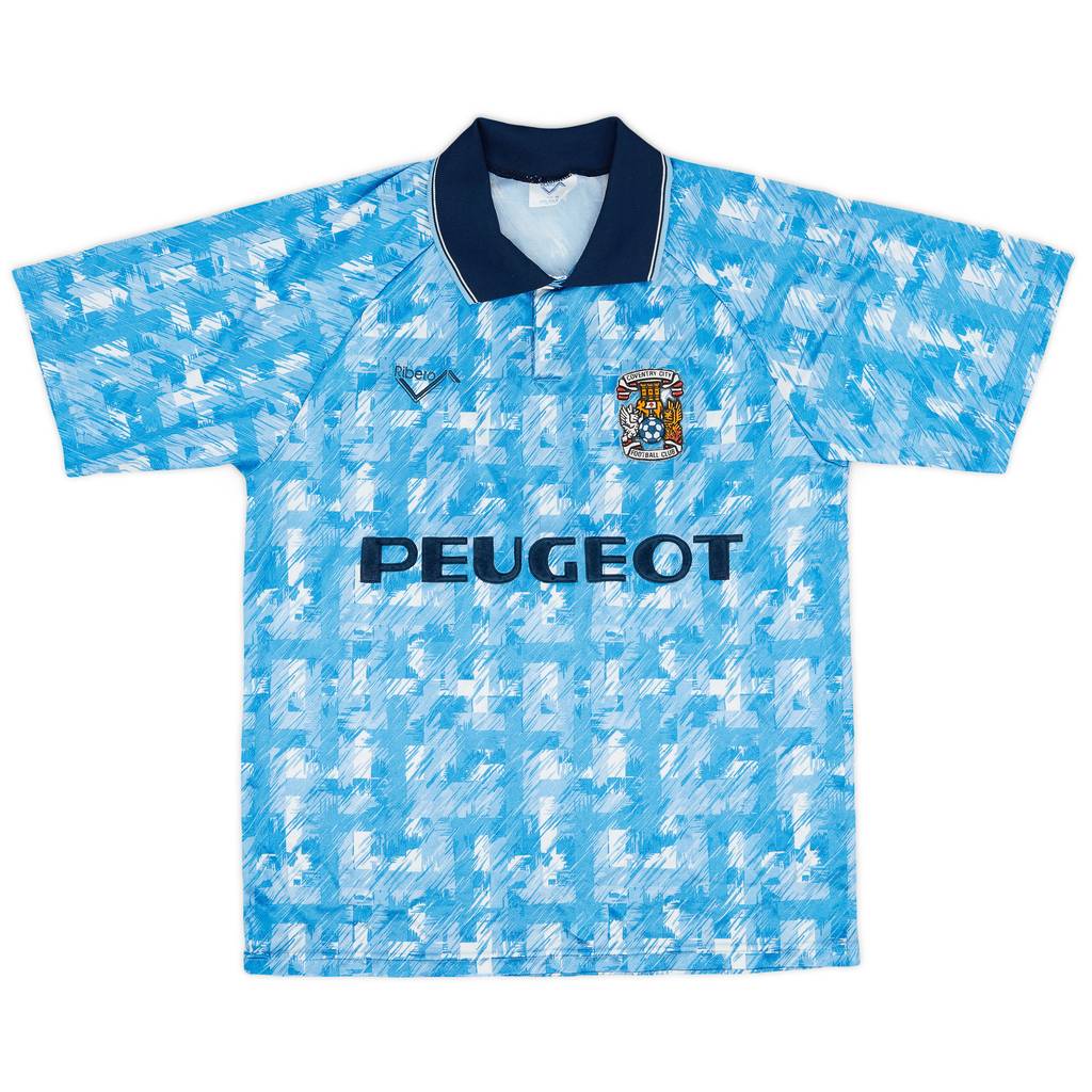 1992-94 Coventry Home Shirt - 8/10 - (M)