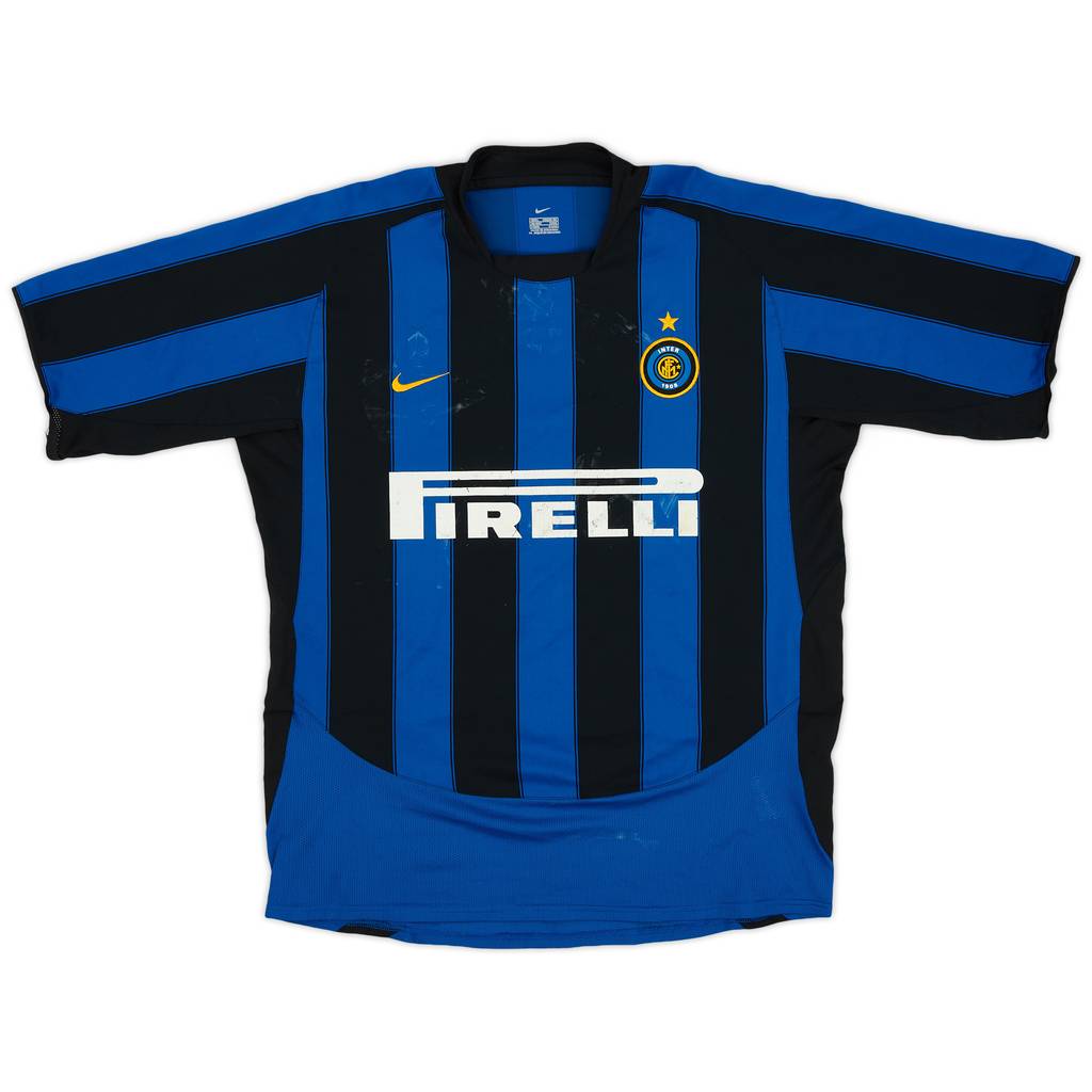 2003-04 Inter Milan Home Shirt - 4/10 - (L)