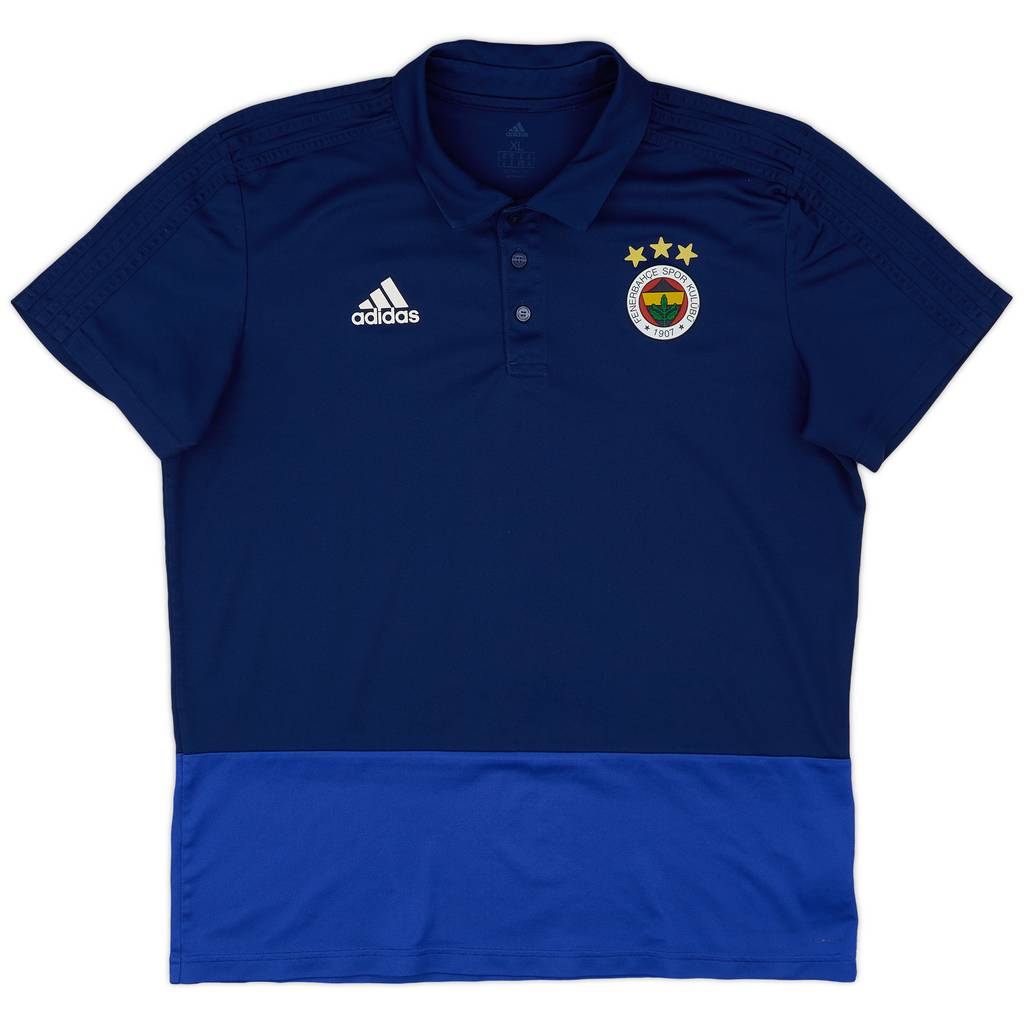 2017-18 Fenerbache adidas Polo Shirt - 8/10 - (XL)