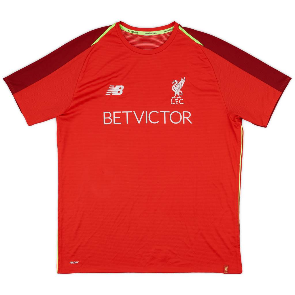 2018-19 Liverpool New Balance Training Shirt - 8/10 - (L)