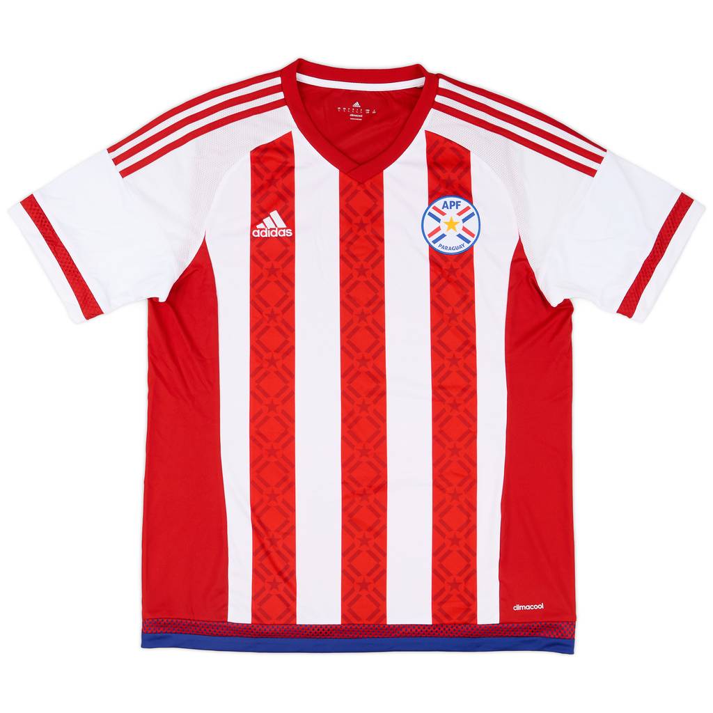 2015 Paraguay Copa America Home Shirt - 9/10 - (L)