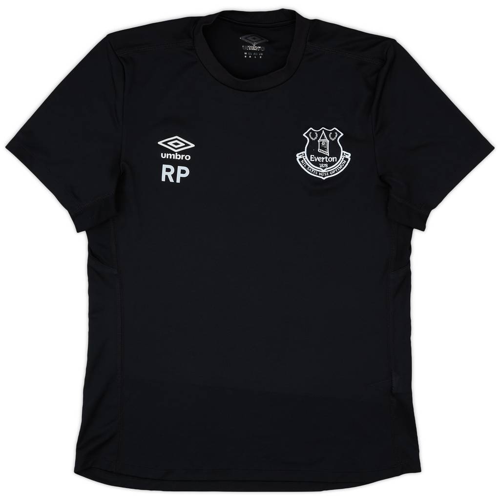 2017-18 Everton Umbro Staff Issue Training Shirt RP - 8/10 - (M)
