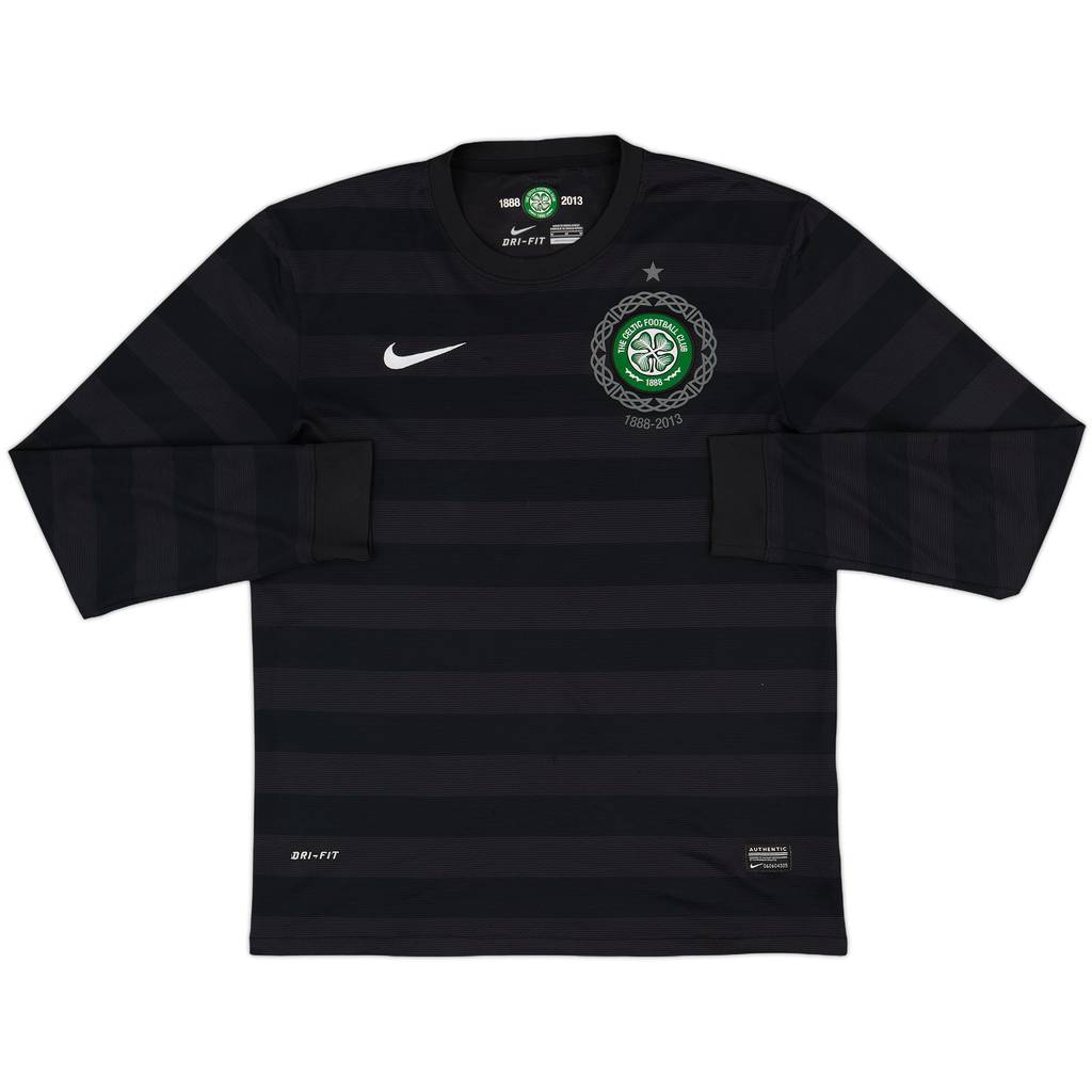 2012-13 Celtic '125th Anniversary' Away L/S Shirt - 7/10 - (M)