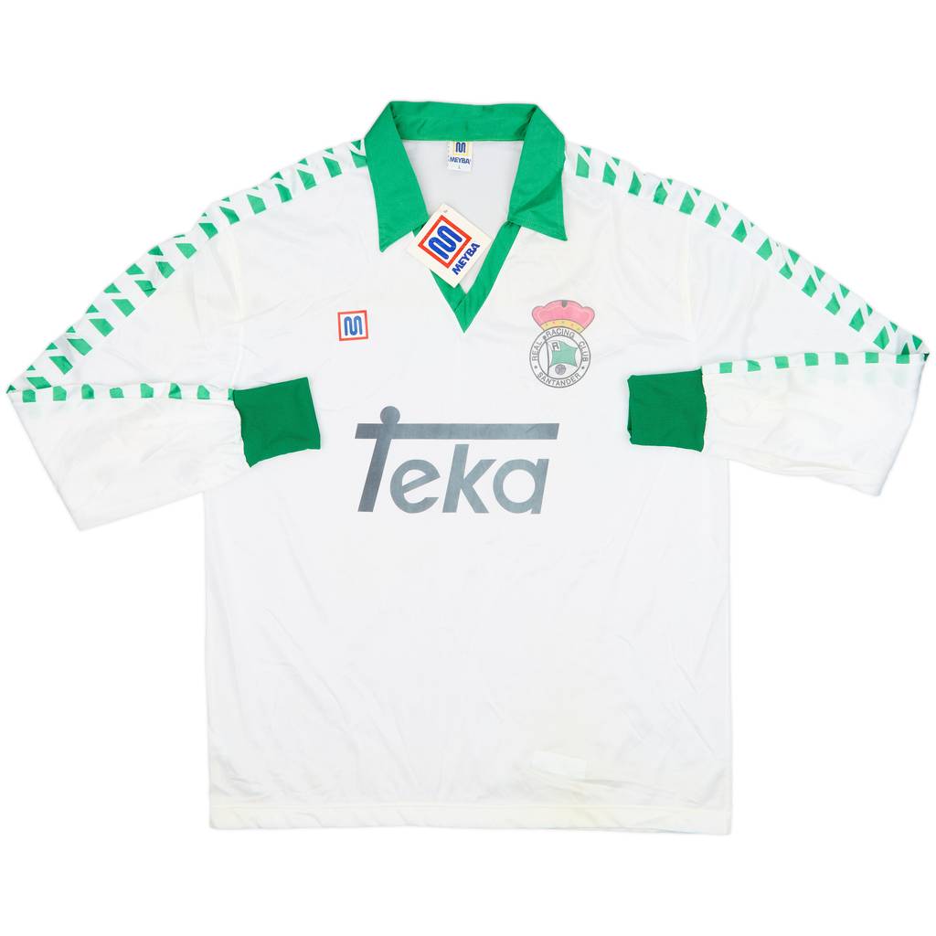 1987-88 Racing Santander Home L/S Shirt (L)