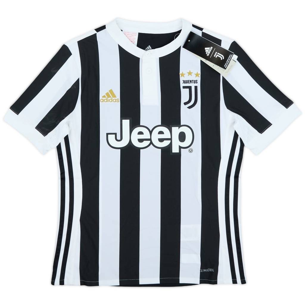 2017-18 Juventus Home Shirt (M.Boys)