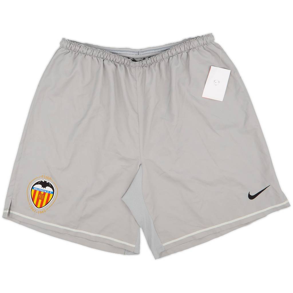2007-08 Valencia Authentic GK Shorts (XL)