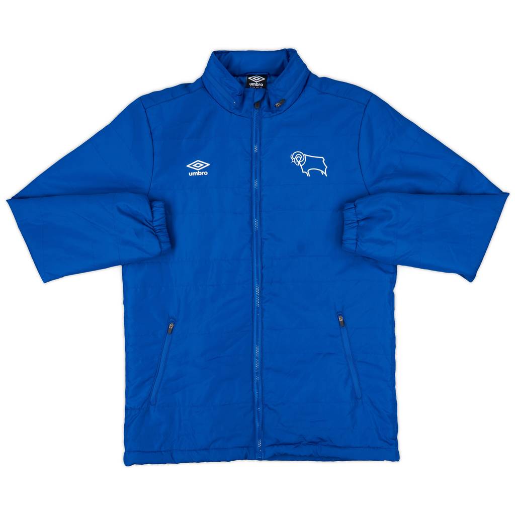 2018-19 Derby County Umbro Bench Coat - 10/10 - (M)