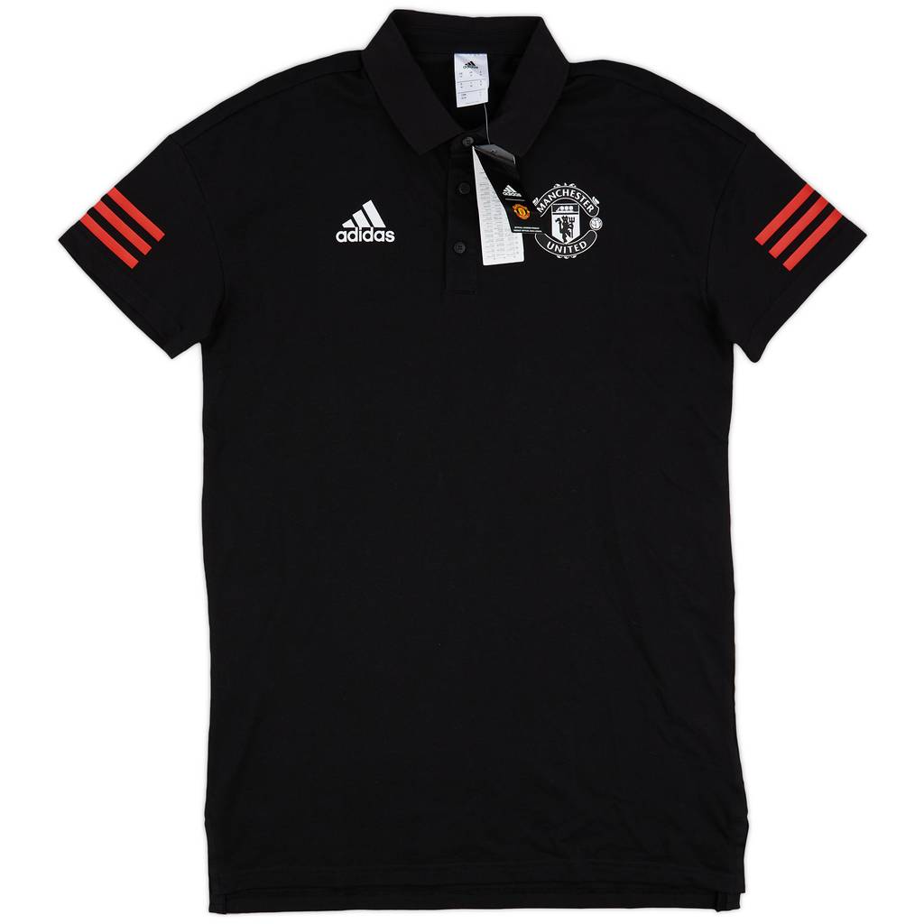 2017-18 Manchester United adidas Polo Shirt (M)