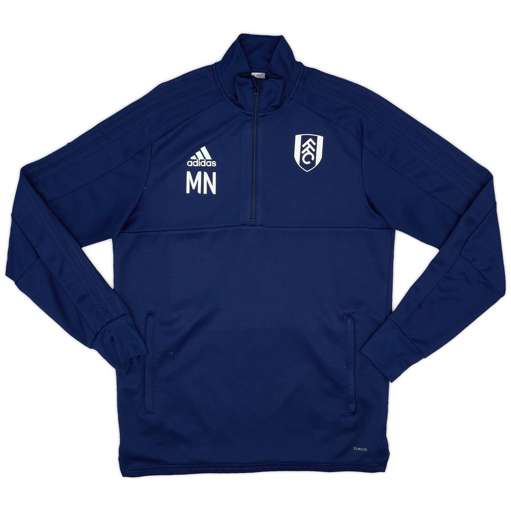 2017-18 Fulham adidas 1/4 Zip Training Top - 7/10 - (M)