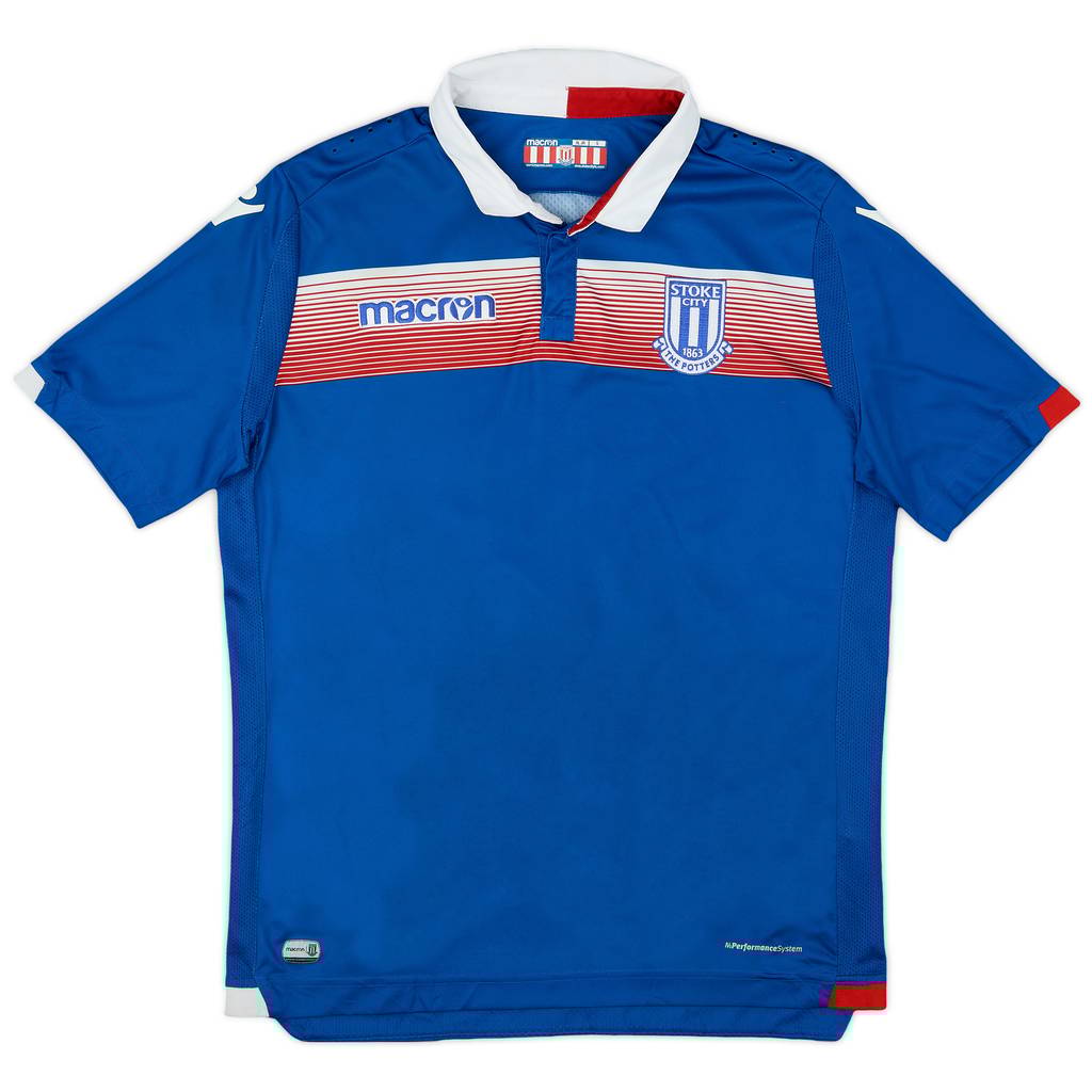 2017-18 Stoke City Away Shirt - 8/10 - (XL.Boys)