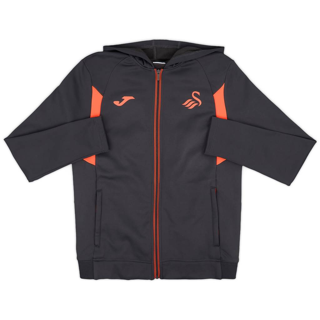 2018-19 Swansea Joma Hooded Sweat Top - 9/10 - (M)