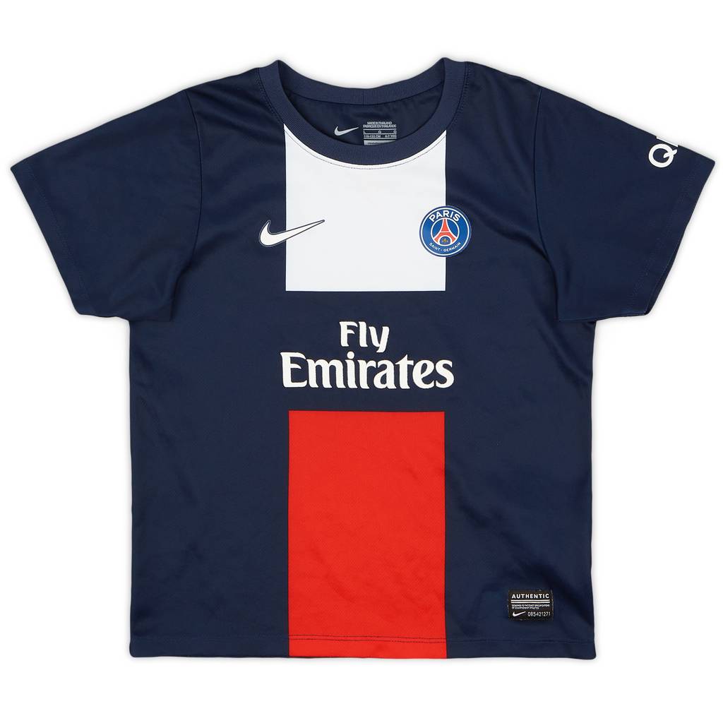 2013-14 Paris Saint-Germain Home Shirt - 8/10 - (XS.Boys)