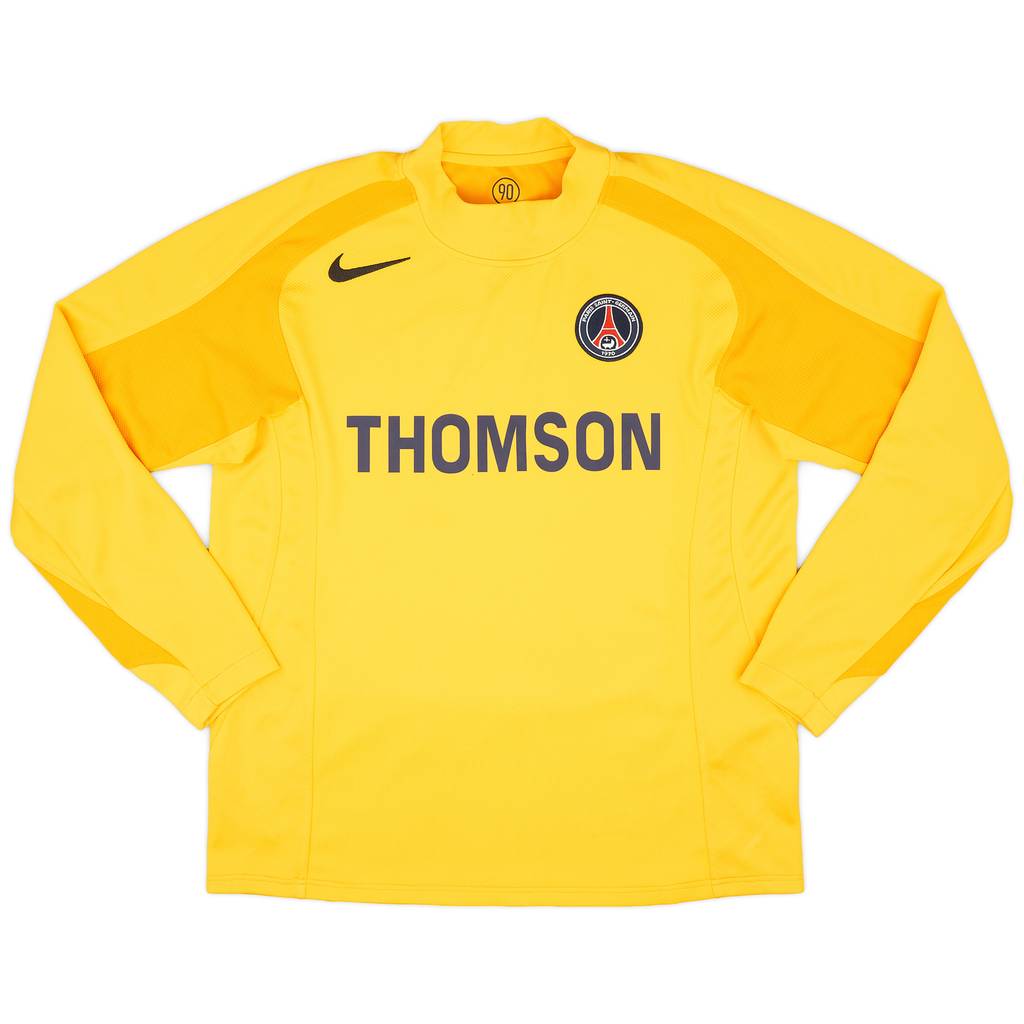 2005-06 Paris Saint-Germain Player Issue GK Shirt - 9/10 - (L)