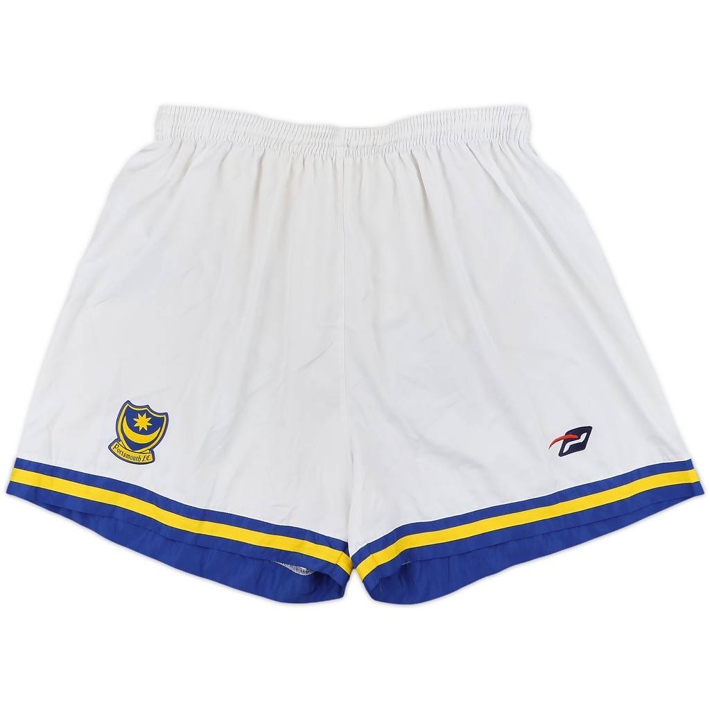2002-03 Portsmouth Training Shorts - 9/10 - (XL)
