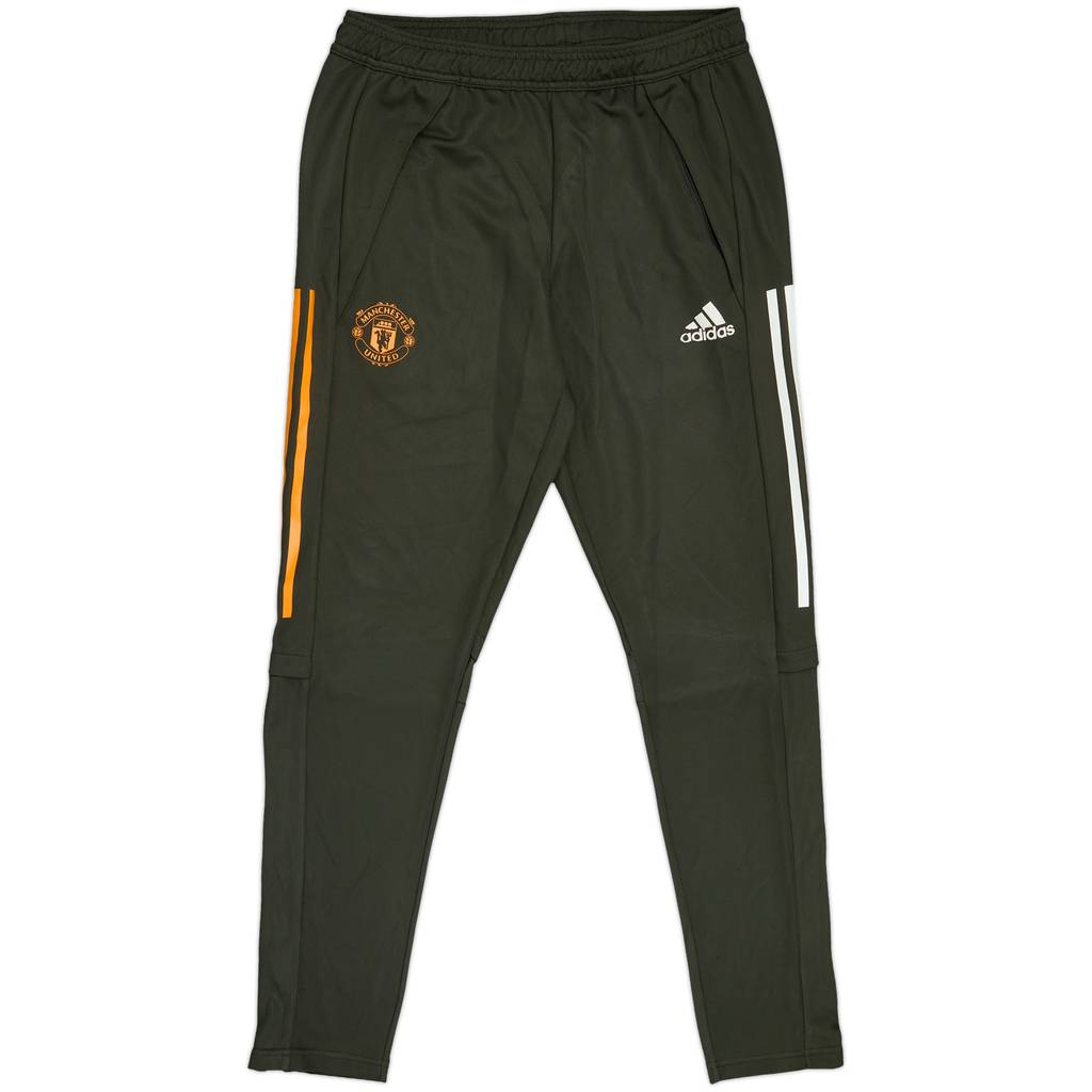 2020-21 Manchester United adidas Track Pants/Bottoms - 7/10 - (S)