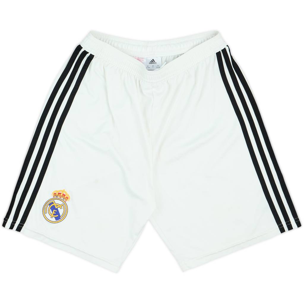 2018-19 Real Madrid Home Shorts - 7/10 - (L.Boys)