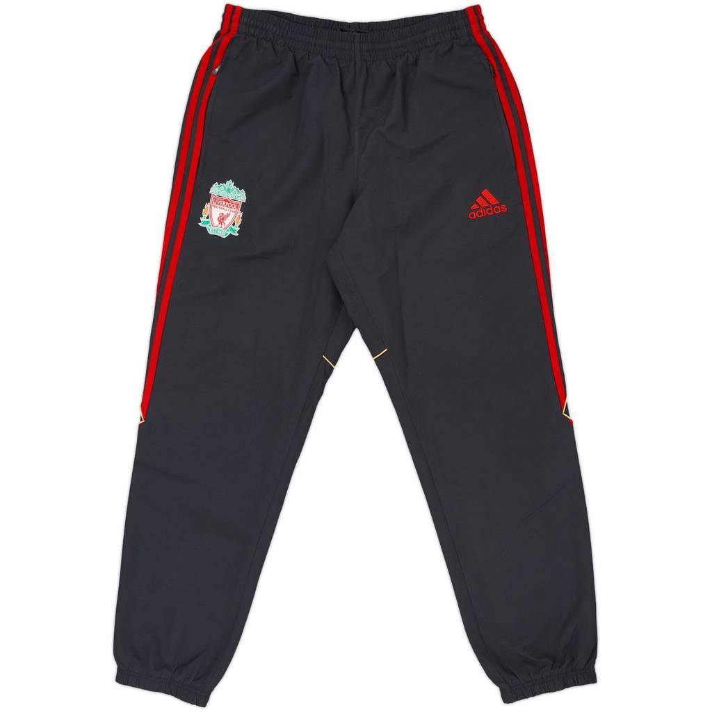 2009-10 Liverpool adidas Track Pants/Bottoms - 9/10 - (M)