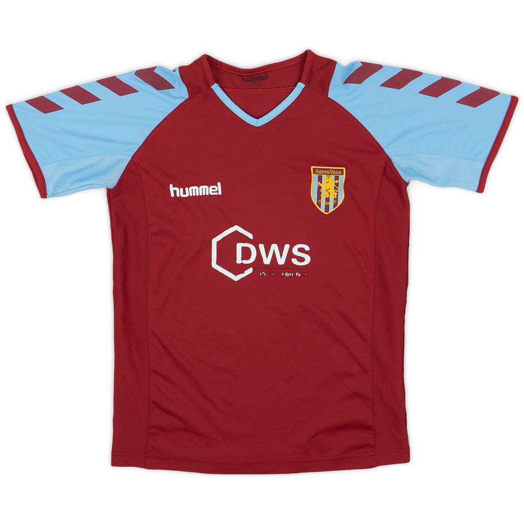 2005-06 Aston Villa Home Shirt - 5/10 - (XL.Boys)