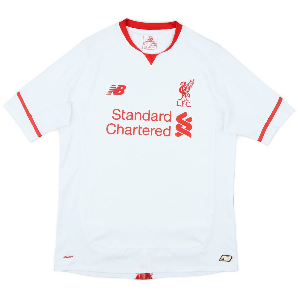 2015-16 Liverpool Away Shirt - 8/10 - (XL.Boys)