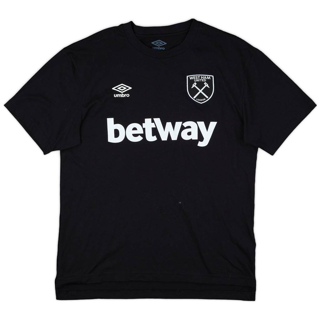 2023-24 West Ham Umbro Training Tee - 9/10 - (L)