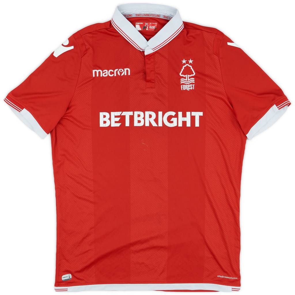 2018-19 Nottingham Forest Home Shirt - 5/10 - (XL)