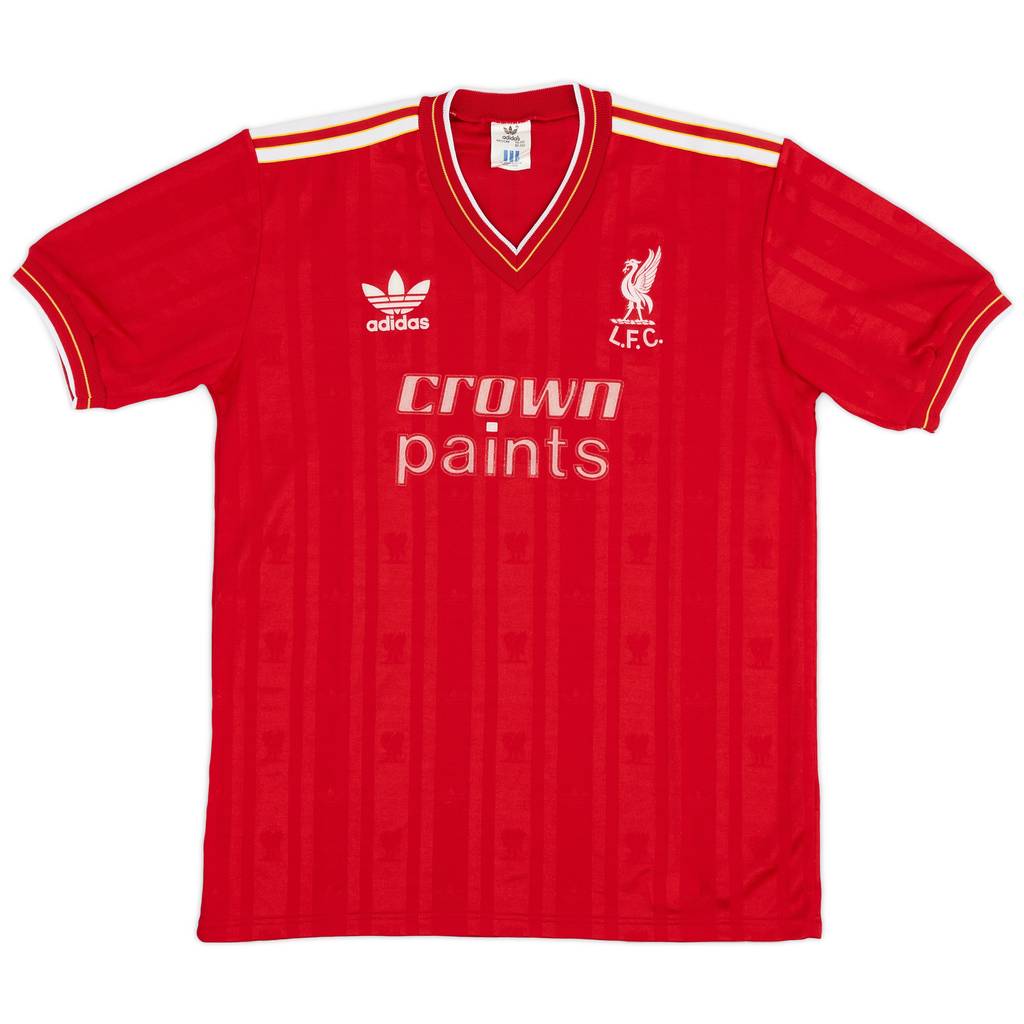 1985-87 Liverpool Home Shirt - 7/10 - (M)