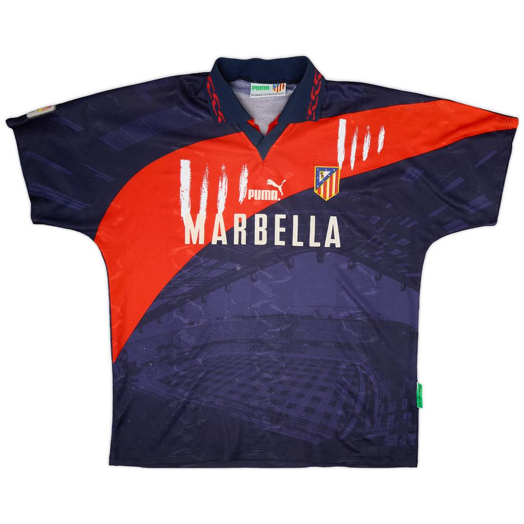 1994-95 Atletico Madrid Away Shirt - 5/10 - (XXL)