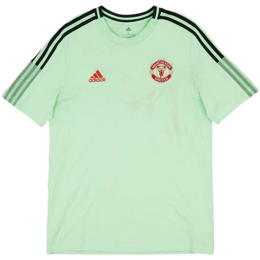2020-21 Manchester United adidas Cotton Tee - 4/10 - (L)
