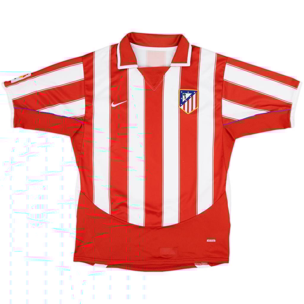 2003-04 Atletico Madrid Home Shirt - 5/10 - (M)