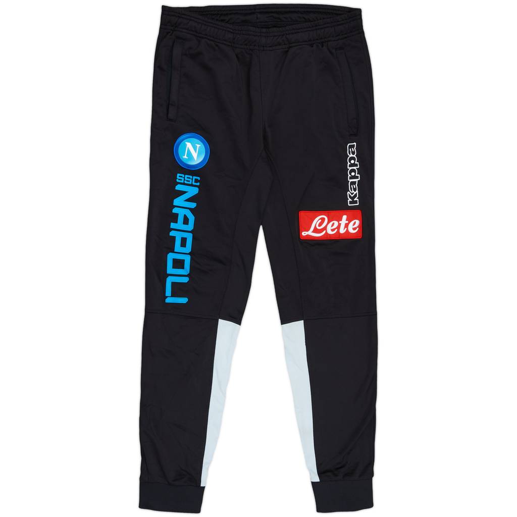 2018-19 Napoli Kappa Track Pants/Bottoms - 9/10 - (S)