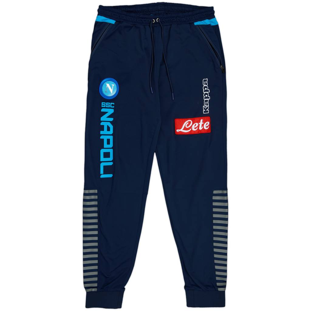 2019-20 Napoli Kappa Track Pants/Bottoms - 5/10 - (L)