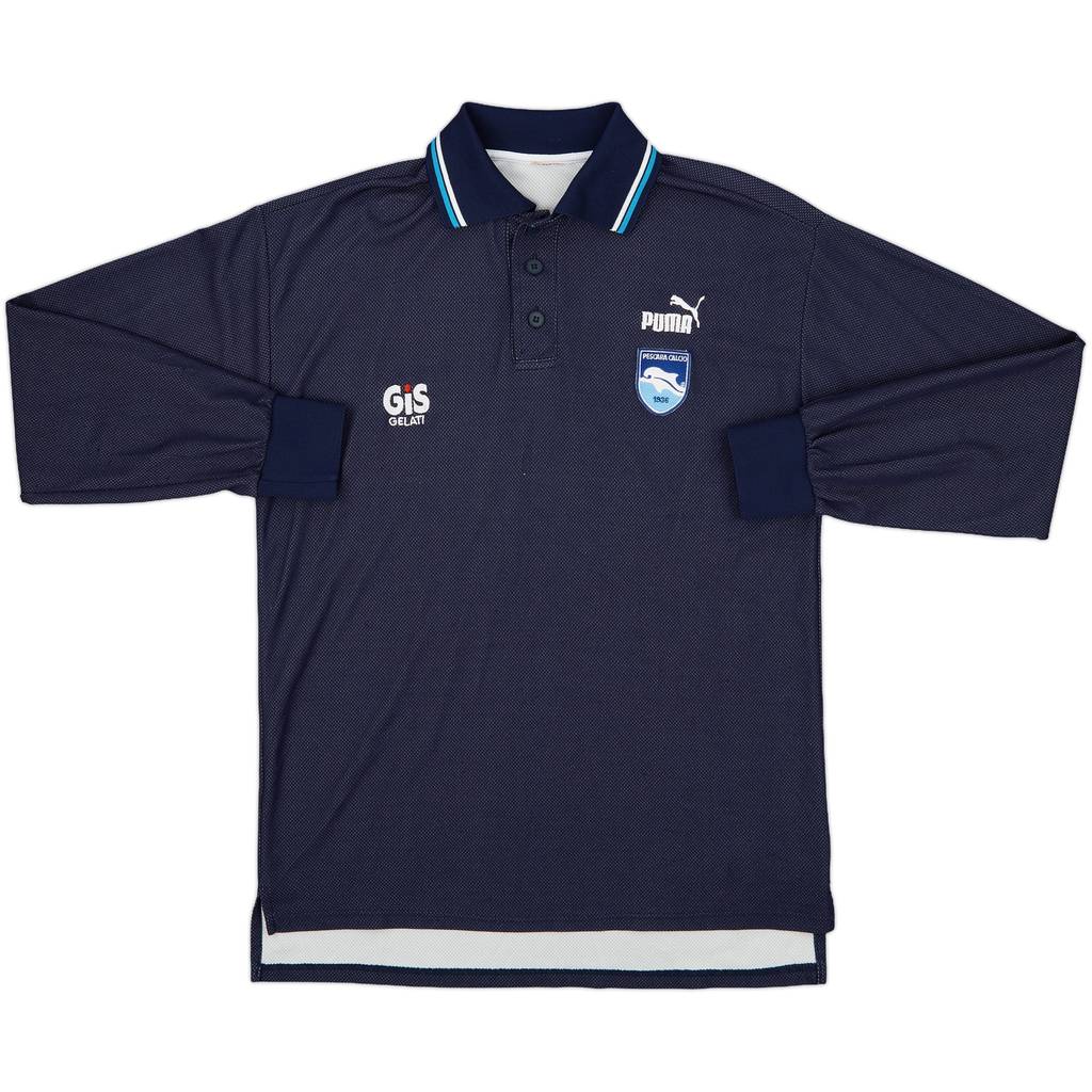 1997-98 Pescara Puma Polo L/S Shirt - 8/10 - (L)