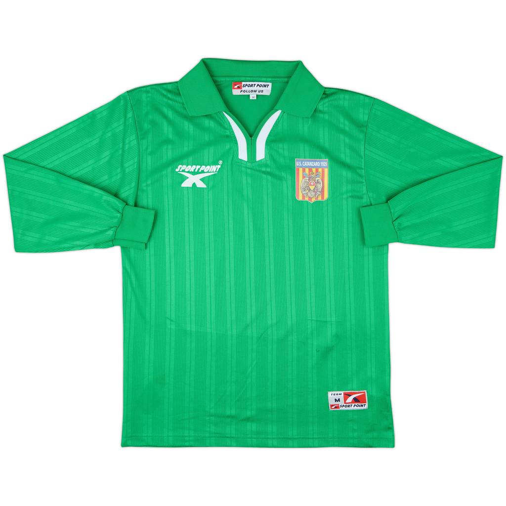 1990s Sport Point Template L/S Shirt (Catanzaro) - 8/10 - (M)