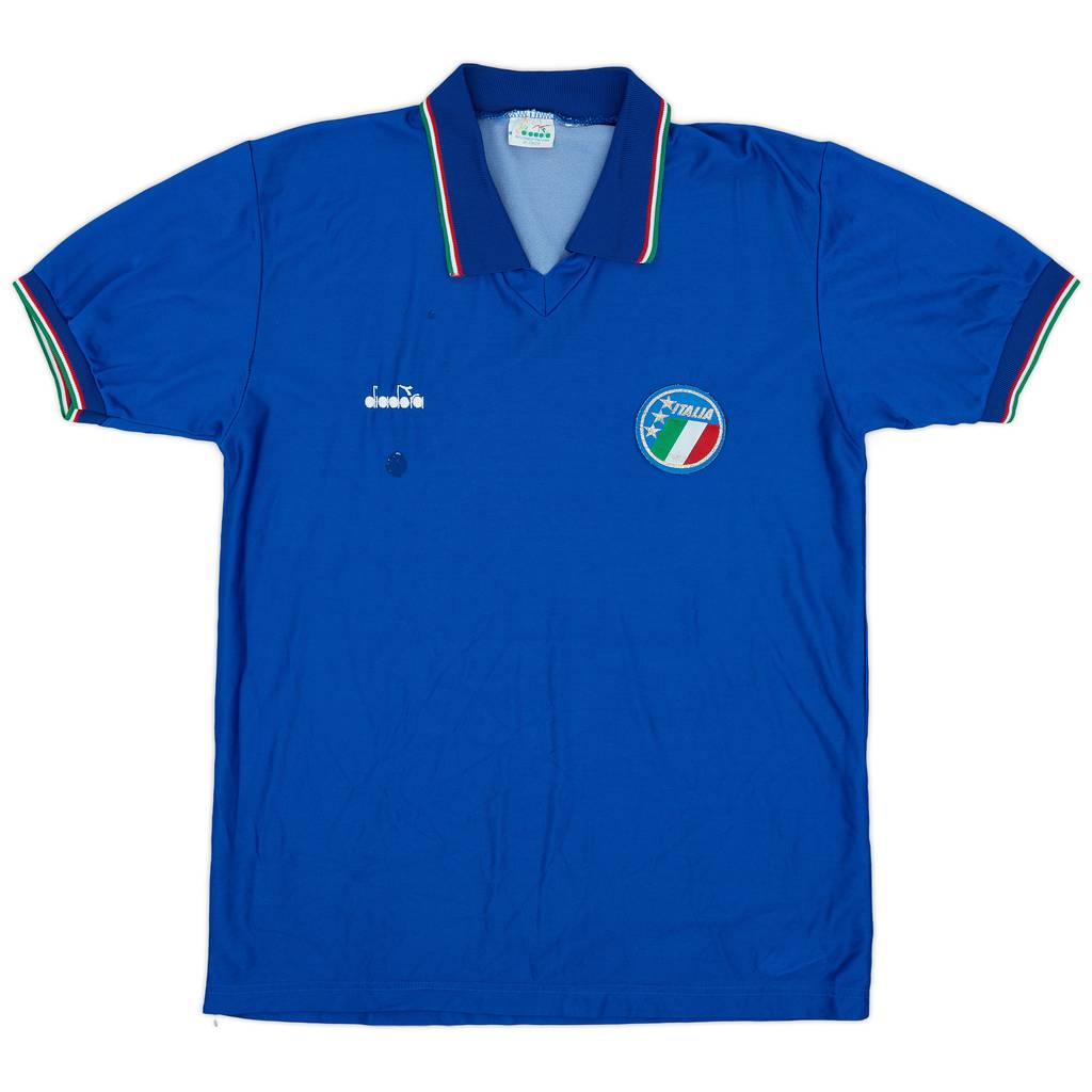 1986-90 Italy Home Shirt - 5/10 - (L)