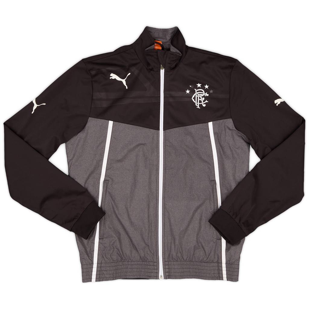 2013-14 Rangers Puma Track Jacket - 9/10 - (XL.Boys)
