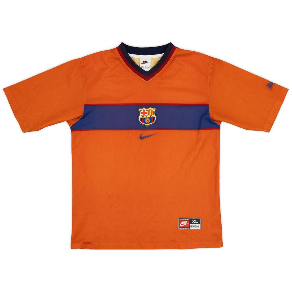 1998-00 Barcelona Basic Third Shirt - 9/10 - (XL.Boys)