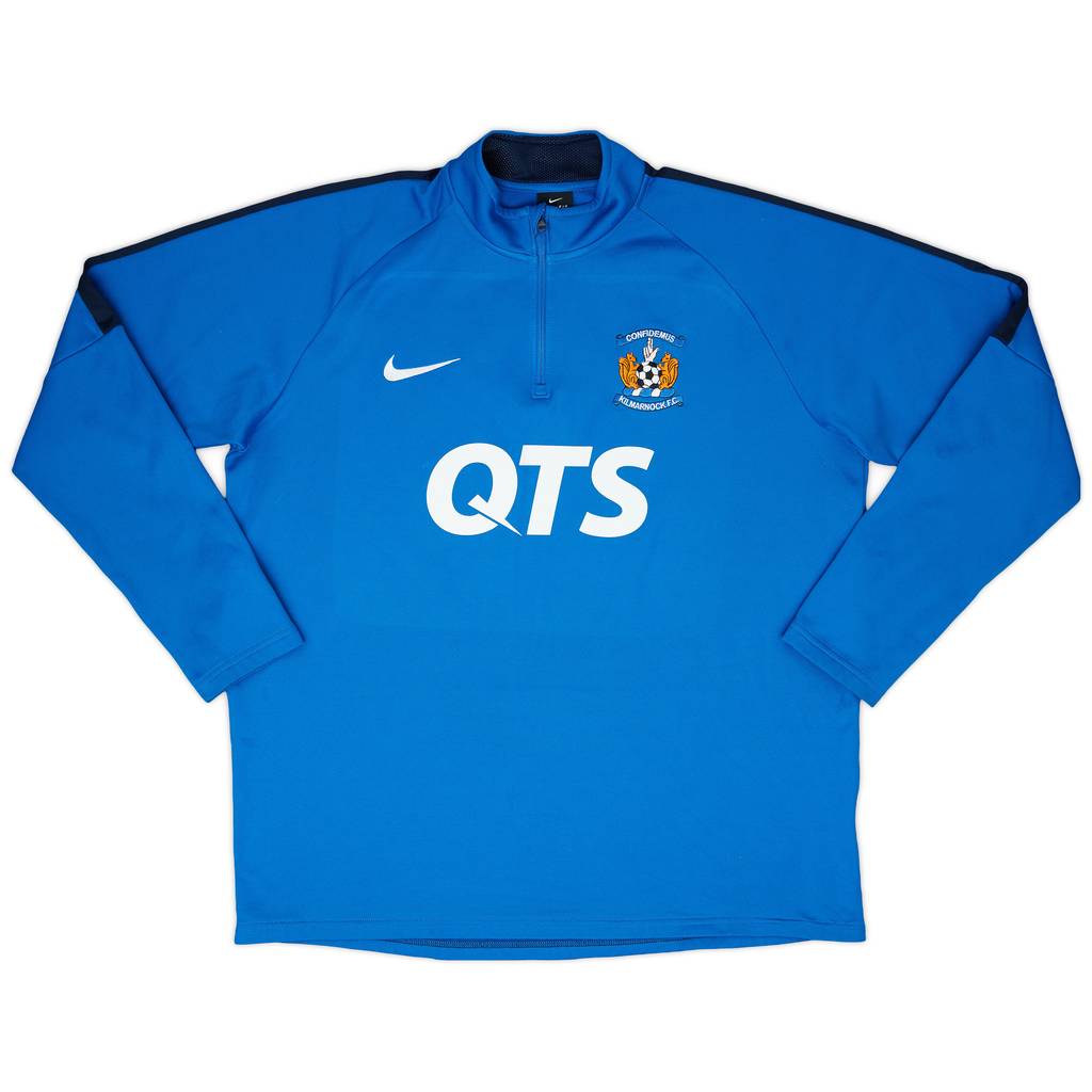 2018-19 Kilmarnock 1/4 Zip Drill Top - 8/10 - (XL)
