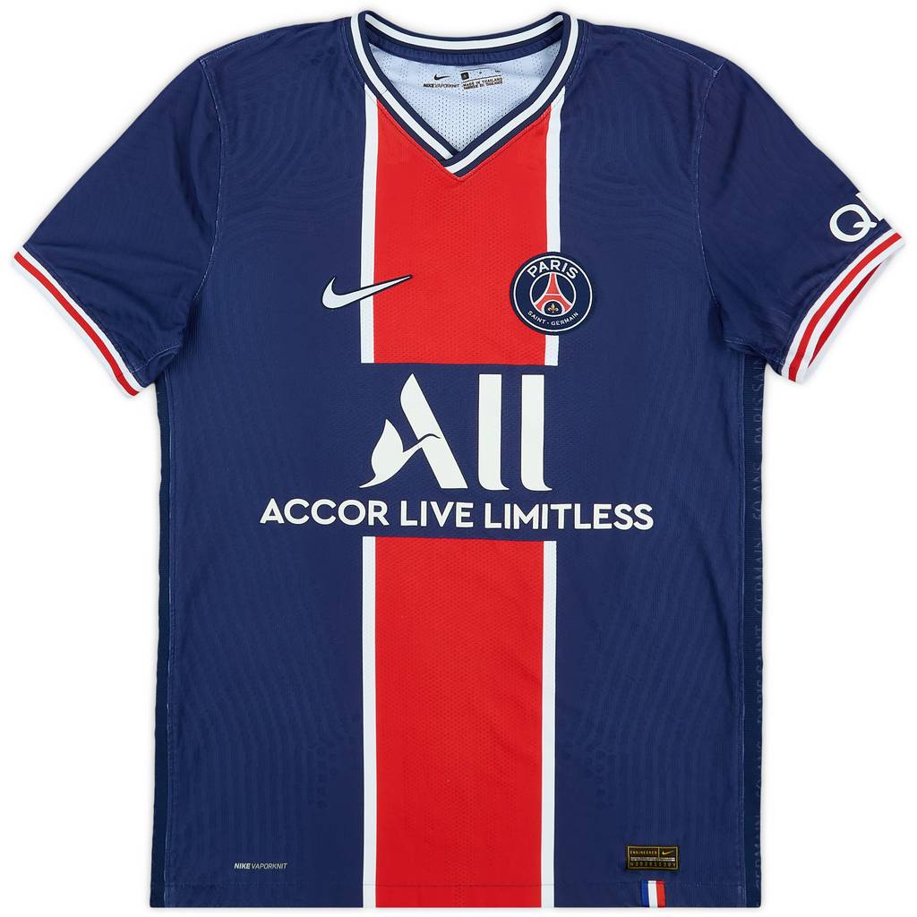 2020-21 Paris Saint-Germain Authentic Home Shirt - 7/10 - (S)
