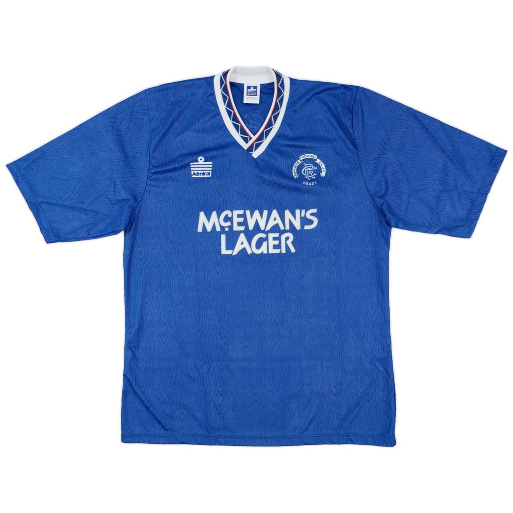 1990-92 Rangers Home Shirt - 9/10 - (L)