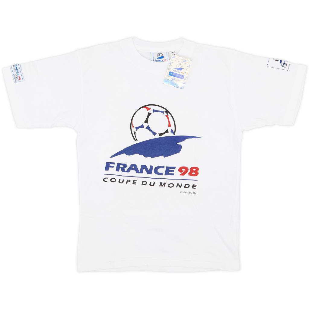 1998 France 98 Coupe du Monde Training Shirt (M.Boys)