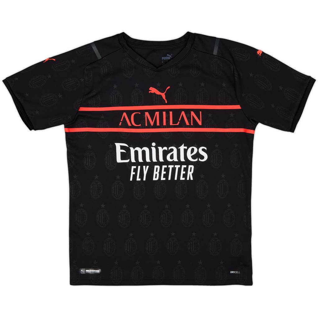 2021-22 AC Milan Third Shirt - 7/10 - (M)