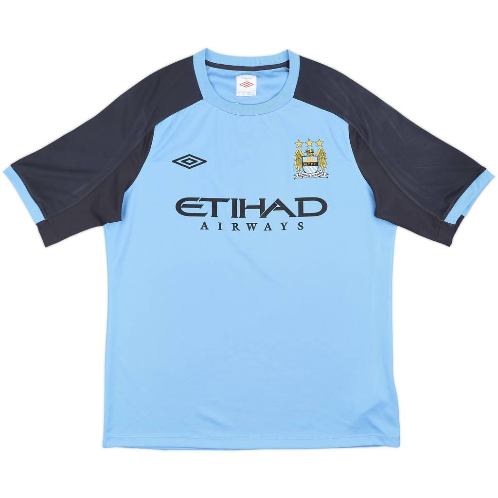 2010-11 Manchester City Umbro Training Shirt - 7/10 - (XL)